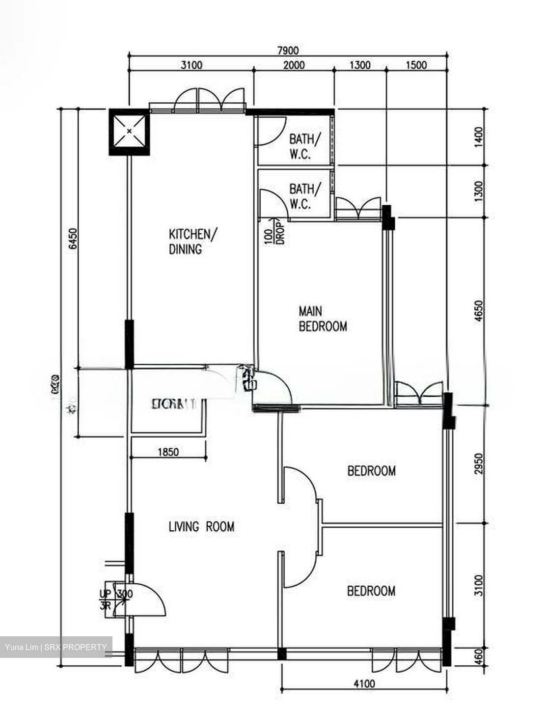 Blk 123 Hougang Avenue 1 (Hougang), HDB 4 Rooms #562167761